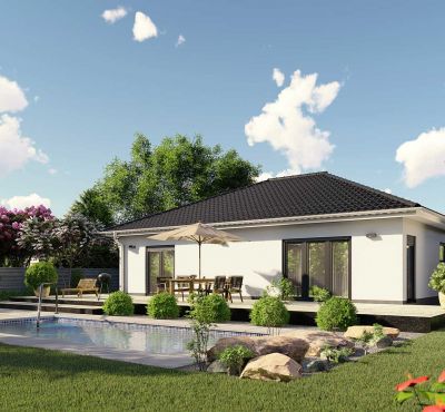 Haustyp Nizza mit Pool